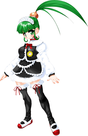 This is the Avatar Image for the Acme Iku [Maidloid] AI Voice and Text to Speech Generator